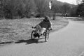 A Disabled Cyclist on the Roanoke River Greenway